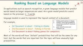 21. Language Model  in Information Retrieval System