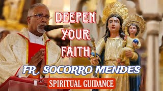 Our Lady of Socorro | Fr. Socorro Mendes' Powerful Sermon in Konkani | #tfrcctv