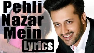 Pehli Nazar Mein full song   Lyrics   Race/ atif aslam