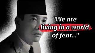 Quotes of Ir. Sukarno  - the 1st president of Indonesia - QUOTES LITE CHANNEL