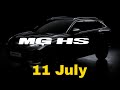 MG to unveil new HS SUV on 11 July