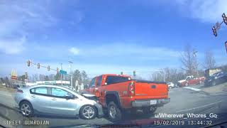 Red Light Runner Causes an Accident