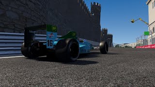 Assetto Corsa F1 1989 March CG891 at Baku (I. Capelli) hotlap