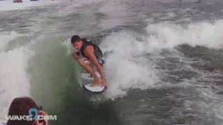 2009 NWWSA Wakesurf Open - Amateur Male - Kevin Riffle