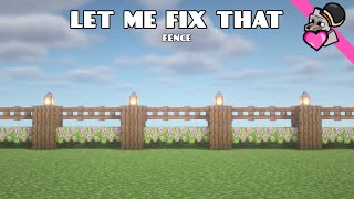 Is your FENCE looking like this?