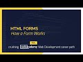 Crushing Codecademy PRO WEB DEVELOPMENT career path Challenge - How a Form Works