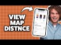 How to Know Distance in Google Map iPhone 2026 (Step-By-Step Tutorial)