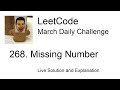 Daily Leetcode #337: Mar 03, 2021 - 268. Missing Number