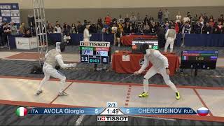 2018 140 T32 14 M F Individual Anaheim USA GP RED CHEREMISINOV RUS vs AVOLA ITA