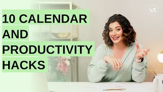 10 Calendar and Productivity Hacks