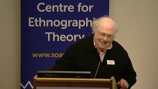 Inaugural Hocart Lecture Marshall Sahlins, SOAS University of London