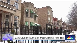 Some Chicago taxpayers struggling with massive property tax hikes