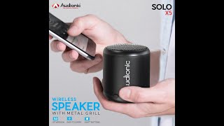 Audionic SOLO X5 Bluetooth Portable Speaker - Grozar.pk