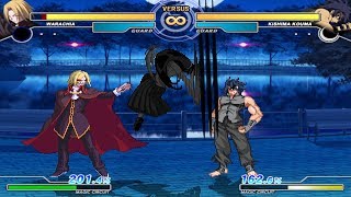 Melty Blood: Actress Again [PS2] - play as Boss Warachia (demonstration)