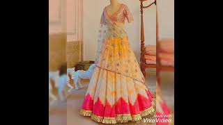 Top 10 most beautiful latest bridal langa design 2022 #party wearing langa design #tiktok #short