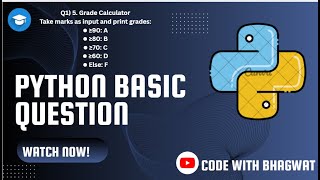 Find grade calculation | beginner coding program explained | python question serirs