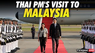 LIVE: Thailand's Prime Minister Paetongtarn Shinawatra Receives a Welcome Ceremony in Malaysia