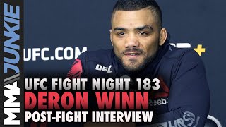 Deron Winn: Daniel Cormier friendship curse and blessing | UFC Fight Night 183 post-fight interview