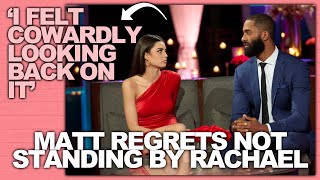 Bachelor Star Matt James Regrets Not Standing By Rachael - New Details Emerge About Their Breakup