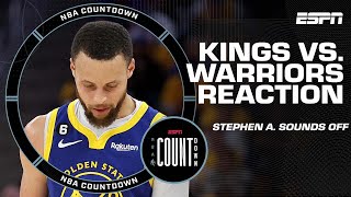 Stephen A. BLASTS the Warriors after Game 6: ‘An embarrassing, pathetic, lethargic performance’