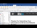 The Overlay Menu in 90 Second Website Builder