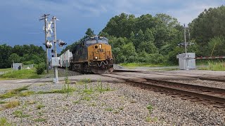 CSX Stink Train Through Elmont!