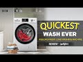 Quickest Wash Ever👕| IFB 8Kg FL Washing Machine - Review✨| Poorvika Appliances #ifbwashingmachine