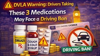 DVLA Warning Explained: 3 Common Medications That Could Stop You Driving