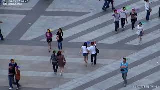 Crowd Counting using Deep Learning (outdoor ptz)