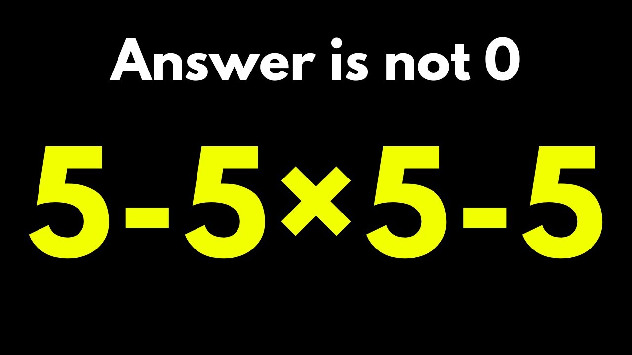This Math Trick Will Blow Your Mind Youtube