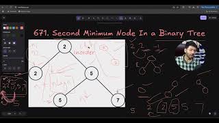 Leetcode 671 Explained: Find Second Minimum in Binary Tree 🔥