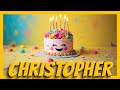 Happy Birthday Christopher! 🎉🐱 Special Birthday Wishes Just for You!