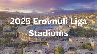 2025 Erovnuli Liga Stadiums