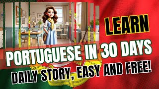 PORTUGUESE Learning Journey: Fun Beginner Story!