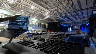 Folklorama 2025 LX Programming Timelapse