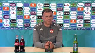 Austria 3-1 North Macedonia - Igor Angelovski - Post-Match Press Conference - Euro 2020