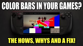 How To Fix Color Bars In Games On Steam Deck