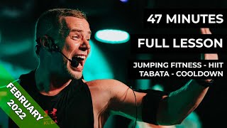 February 2022 Compilation - Jumping Fitness (Fusion) - [47 MINUTES - FULL LESSON - VOICE CUEING]