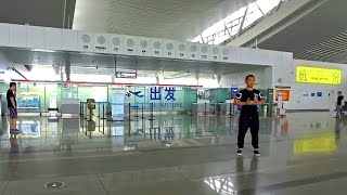 杭州蕭山國際機場Check in往登機口 Hangzhou Airport (China)