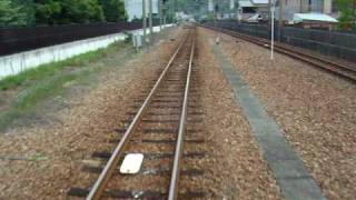 肥薩おれんじ鉄道の車窓から　肥後田浦通過