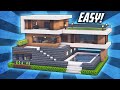 Minecraft: How To Build A Large Modern House Tutorial (#38)