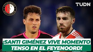 "Me desobedeció" Capitán de Feyenoord se queja de Santi Giménez | TUDN