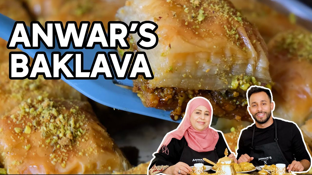 Baklava Anwar S Kitchen Youtube