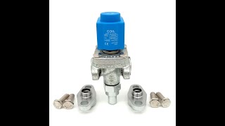 EVRA 15 EVRAT 15 Danfoss Type NH3 Ammonia Solenoid Valve 032F6215 032F6216 032F6515 032F6516