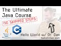 The Ultimate Online Java Course - 7 Day Free Trial - Hello World w/ Dr. Dan