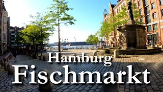 Hamburg. Altonaer Fischmarkt (Große Elbstraße).