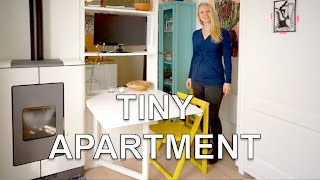 Tiny Studio Apartment | With Wall Bed and Green Garden (250 sq.ft.)