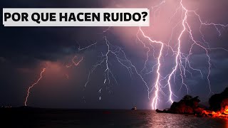 ⛈️⚡ Como se FORMAN LOS  RAYOS? Por que hacen ese RUIDO y tienen ese COLOR? ✅ AQUI TE LO EXPLICO  👈🔥