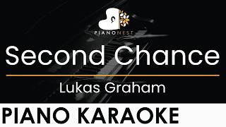 Lukas Graham - Second Chance - Piano Karaoke Instrumental Cover with Lyrics