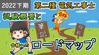 合格までに何をどうする？　試験内容と合格までのロードマップ［2022年下期］【第二種電気工事士】【ゆっくり解説】